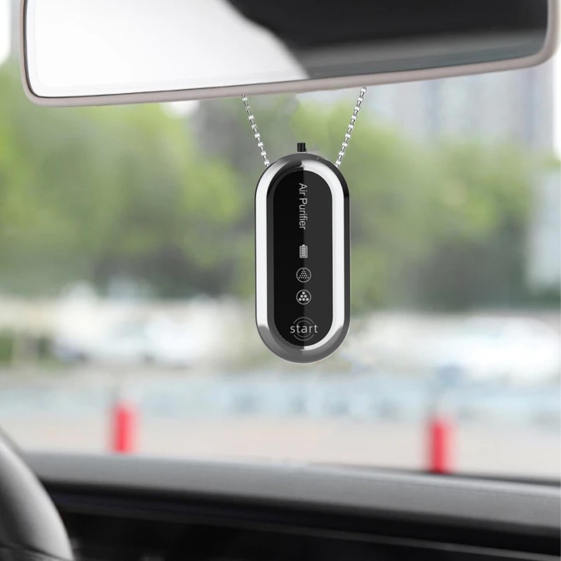 Wearable Air Purifier | Portable Tiny Air Ionizer Necklace |