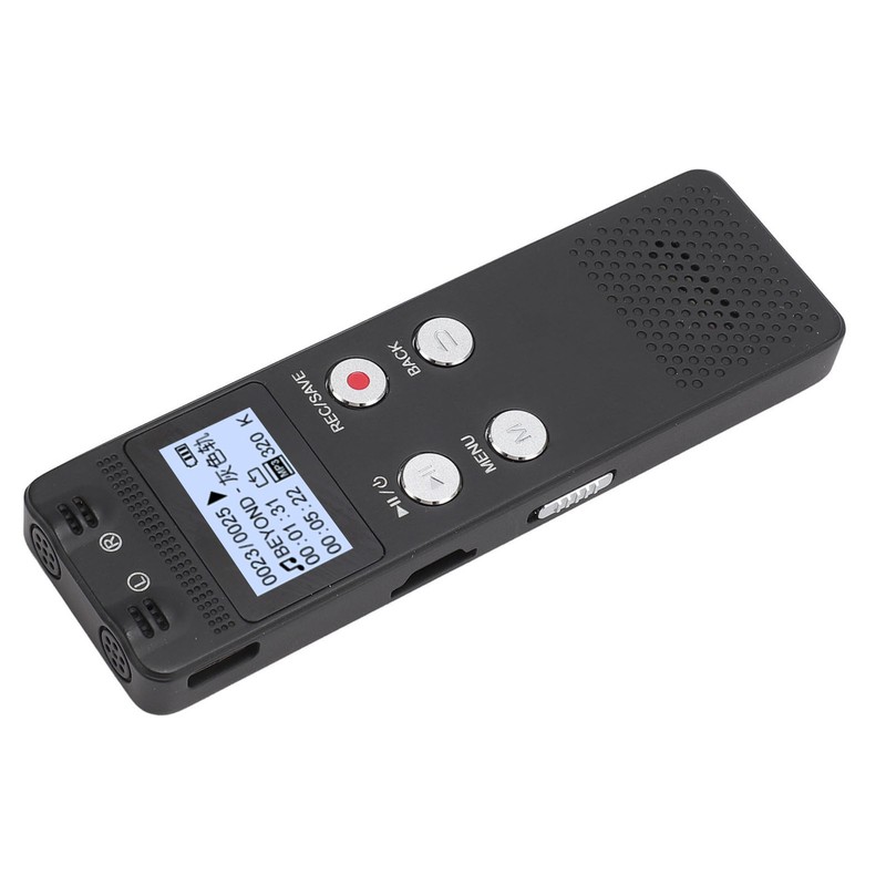 Digital Voice Recorder Multifunction Clear Sound One Click Recording MP3