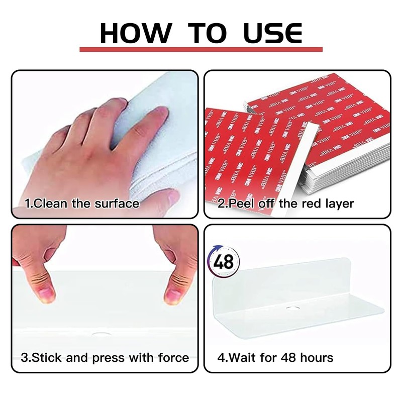 Cylocrya VHB - Almohadillas Adhesivas De Doble Cara Extra Fuerte