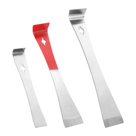 3 PCS Stainless Steel Pry Bar Set, Mini Pry Bar for Beekeeping, Hive Tool, Frame Lifter and Scraper, Premium Bee Hive Hand Tool for Efficient Beekeeping