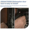 5304475599 Dishwasher Door Seal Compatible with Frigidaire Electrolux Upgraded High