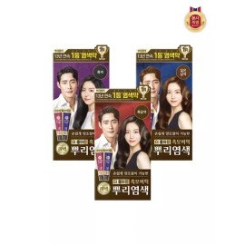 Lien [리엔]리엔 흑모비책 뿌리새치염색 크림 100g x 3(3종 택1) [흑색/free] [Reen] Reen Black Hair Cover Root Touch-up Coloring Cream 100g x 3 (Choose 1 of 3 Types) [Black/Free]