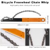 flintronic Bicycle Chain Whip, Sprocket Puller, Screw Ring Puller Kit,