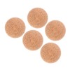 Abaodam 32mm Wooden Foosball Table Balls 5 Pcs Cork Replacement