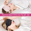 VIKSAUN 4 Pack Sleep Mask, Silk Eye Mask, Super Soft
