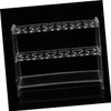 iplusmile 1set Test Tube Rack Holder Detachable Transparent Stand for