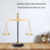 Balance Scale Decor Stress Relief Retro Desktop Iron Scales of