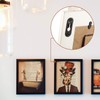 Hotop 40 Pieces Single Keyhole Picture Frame Hanger with 80