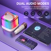 Karaoke Machine for Kids Adults，Mini Portable Bluetooth Karaoke Speaker with