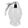 Honey Glass 200ml Honey Syrup Dispenser Pot Vintage No Drip