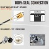 VIEAUBE 4 Feet Propane Regulator Hose for Grill Regulator Replacement
