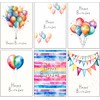 20 Assorted Birthday Cards Multipack - 12 x 17cm (About