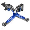 GSXR 600 750 1000 Brake Clutch Levers Foldable Extendable CNC
