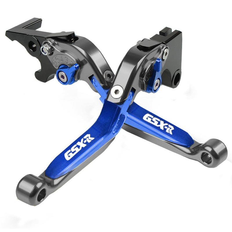 GSXR 600 750 1000 Brake Clutch Levers Foldable Extendable CNC