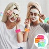 Janinka 8 Pcs Face Washing Wristbands Wrist Spa Washband Adjustable