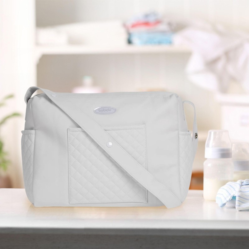 BABIDU Unisex Bolso Maternidad Acolchado, Ideal para Hospital Y Carro