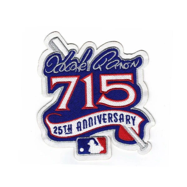 The Emblem Source 1999 Atlanta Braves Hank Aaron 715 Home