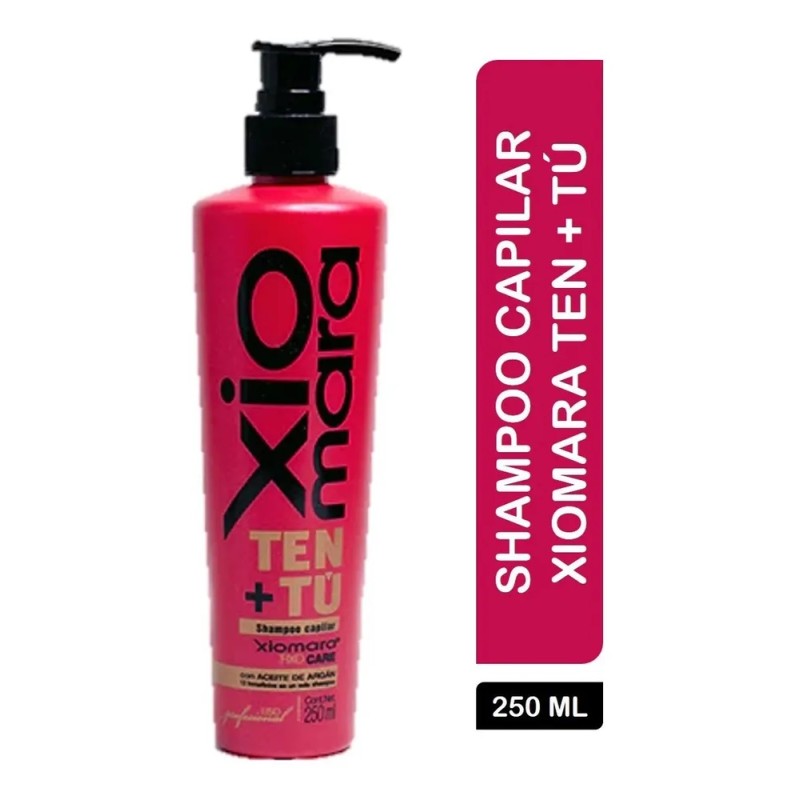 Shampoo Ten + Tu 12 Beneficios Aceite De Argan Xiomara