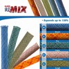 Electriduct 1" Flexo Remix PET Expandable Braided Sleeving - Denim