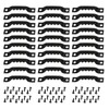 Pack of 30 Picture Hooks, Picture Hangers with Screws, Picture
