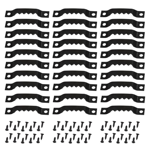 Pack of 30 Picture Hooks, Picture Hangers with Screws, Picture