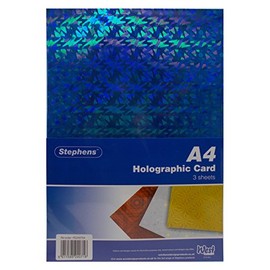 Stephens Holographic Card (Pack of 1)