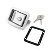 QWORK Travel Trailer Lock, 4 Pack, Stainless Steel Flush Mount
