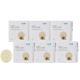Atomy whole family slightly acidic bar 100g 6 packs / 애터미 온가족 약산성바 100g 6개입