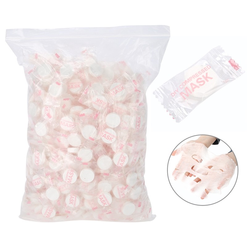 500pcs bag Disposable Facial Mask NOn Woven Compressed Face Mask