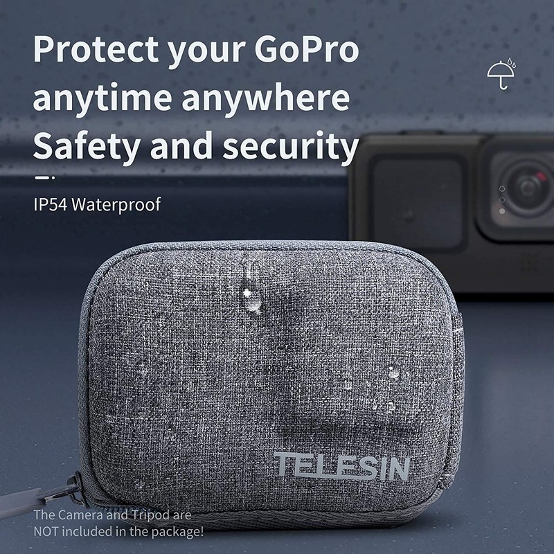 TELESIN Mini Carry Case for Go Pro Hero 12 11