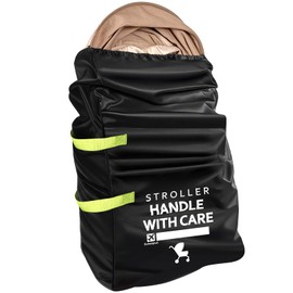 Guiseapue Transport Bag Pram: Pushchair Protective Cover Aeroplane Universal Buggy Jogger Bag, Large Air Travel Storage Pram Bag, Pram Accessories, Baby First Equipment, black, Large capacity