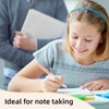 NUSIGN Gel Pens, 5 Pcs 0.5mm Retractable Quick Dry Black