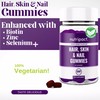 Hair Skin & Nails Gummies - Biotin Hair Growth with