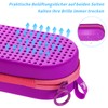 Uarekididol Swimming Goggles Case, Breathable Glasses Case with Drainage Holes