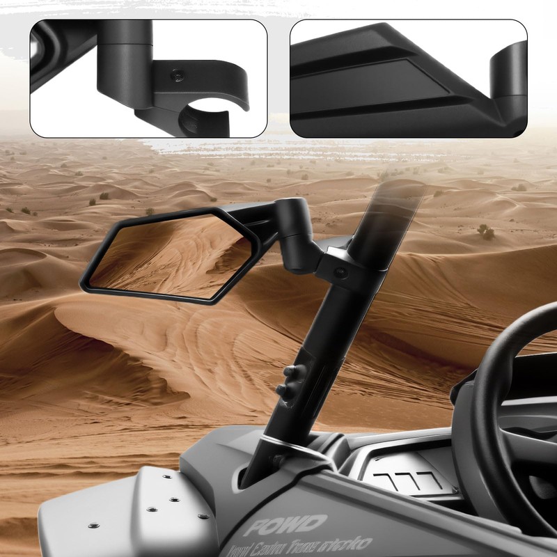 XATVXUTV UTV Side Mirror Fit for Honda Talon 1000 Accessories,