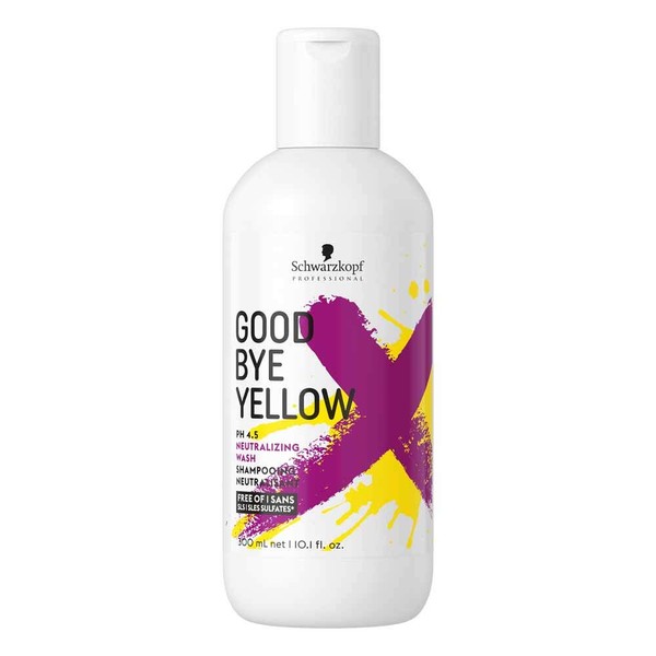 Schwarzkopf Goodbye Yellow Color Shampoo Shampoo Single 11.0 oz (310 g) (x1)