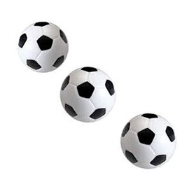 Smoby 140711-3 Kunststoffbälle, 34 mm