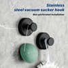 fentar Stainless Steel Suction Cup Hooks for Shower, Bathroom, Kitchen,