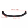 ZTT Carbon Fiber Style Front Splitter Lip Spoiler For Golf