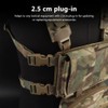 YASHALY 2pcs 1'' Secure and Reliable Tactical Quick-Release SRB QASM