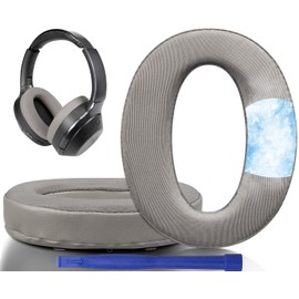 SOULWIT Kühlgel Ersatzpolster Ersatz Ohrpolster für Sony WH-1000XM2 (WH1000XM2) & MDR-1000X (MDR1000X) Kopfhörer, Ohrpolster mit Geräuschisolationsschaum, zusätzliche Dicke