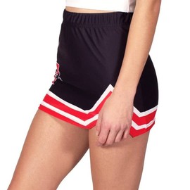Lojobands Falda para mujer hecha en Estados Unidos, San Diego State Aztecs - Negro, S