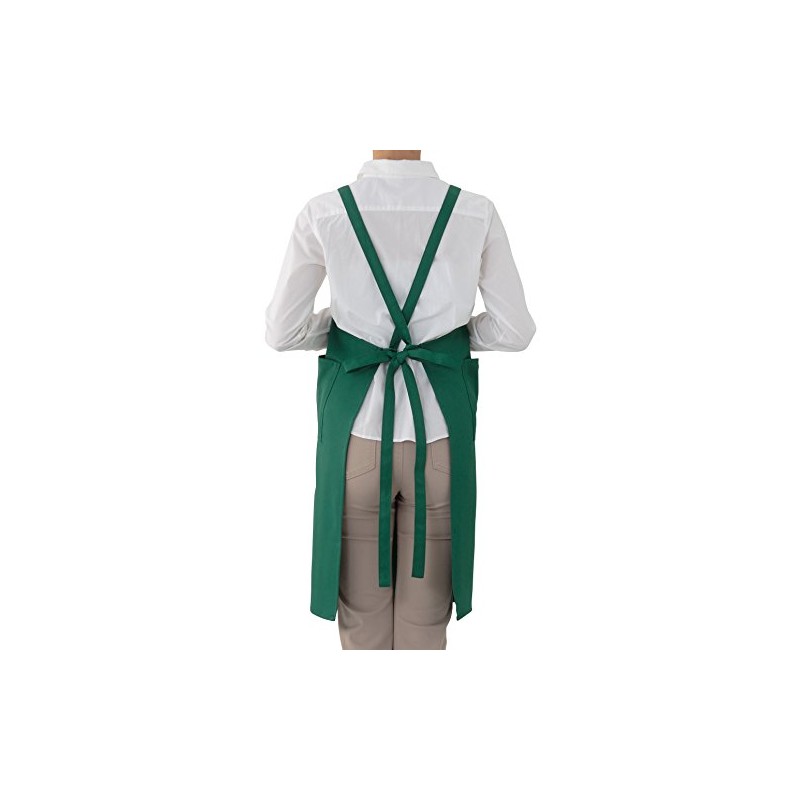 eXcolor GA5285 Apron Task L Twill Antistatic Apron in 6