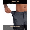 Rapoo Hiking Pants for Mens with Pockets Comfy Lightweight Waterproof