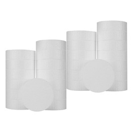 FFchuanhe 2 Inch 32-Pack Foam Circles for Crafts (1 Inch Thick), Foam Discs for DIY Projects, Cakes and Decorations, Sculpture, Modeling, Arts and Crafts Supplies