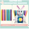 klever kits Motorized Easter Egg Decorator Kit,Rabbit Gift Easter Egg