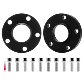 AEagle 25mm Hubcentric Wheel Spacers 5x112 Thread 14x1.5 Hub Bore 66.6mm for E300 E350 E400 C250 Matic A5 S5 A6 S6 A7 A8, Forged Aluminum Wheel Adapters 2PCS