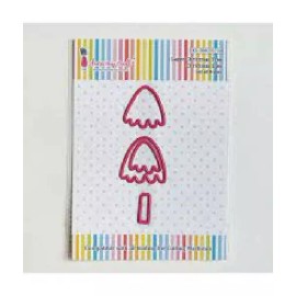 Dress My Craft Metal Cutting Dies THREE LAYERED CHRISTMAS TREE