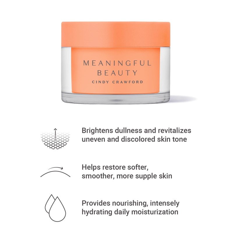 Meaningful Beauty Vitamin C Overnight Brightening Water Creme with Activated