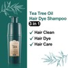 Yocisku Tea Tree Hair Dye Shampoo 3 in 1, Gray